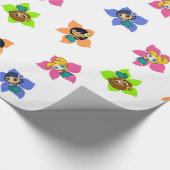 Aloha Honeys Hawaiian Hula Meisje Inpakpapier (Hoek)