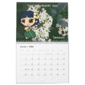 Aloha Honeys Hula Girl Floral 2015 Calendrier (Jan 2026)