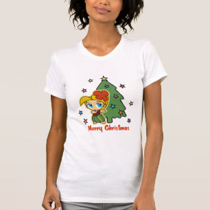 Aloha Honeys Kerstblond Hula Girl T-shirt