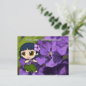 Aloha Honeys Luau & Cartes postales de voeux (Debout devant)