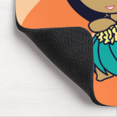 "Aloha Honeys" Mousepad in lt. peren Muismat (Hoek)