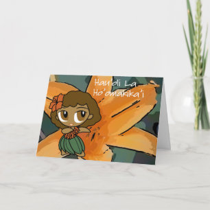 Aloha Honeys Thanksgiving Kaart