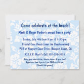 Aloha Honeys USA Drapeau Hula Girl Invitations (Dos)