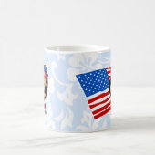 Aloha Honeys USA Drapeau Hula Girl Mugs (Centre)
