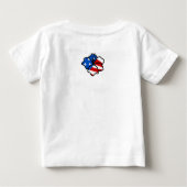Aloha Honeys USA Drapeau Hula Girl T-shirts (Dos)