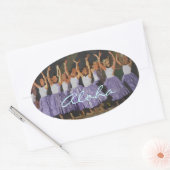 Aloha Hula Ovale Sticker (Envelop)