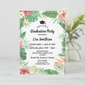Aloha invitation tropical d'obtention du diplôme (Debout devant)