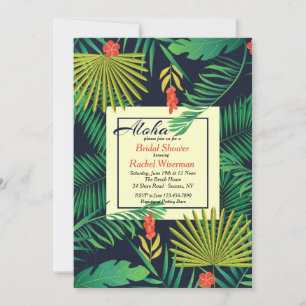 Aloha Invitation Tropisch Vrijgezellenfeest Kaart