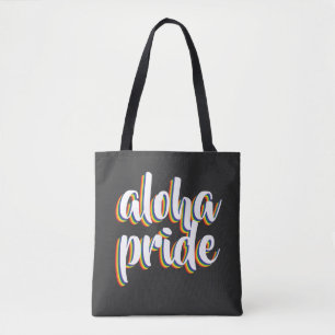 Aloha Is Aloha Regenboog trots Hawaï Draagtas
