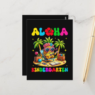 Aloha kleuterschool ananas hawaii terug naar schoo briefkaart