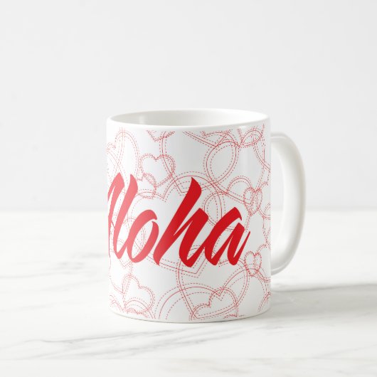 Aloha Koffiemok (Voorkant rechts)