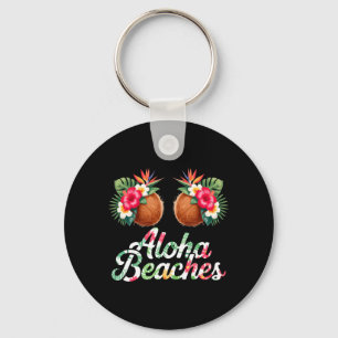 Aloha-kostuum Stranden Liefhebber Grappig Cocos-bh Sleutelhanger