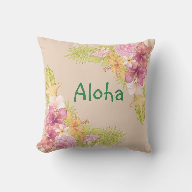 Aloha-kussen Buitenkussen (Voorkant)