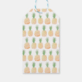 Aloha Luau ananas patroon dank u cadeau Labels Cadeaulabel (Achterkant)