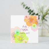 Aloha/Luau Wedding Invitations Kaart (Staand voorkant)