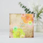  Aloha/Luau Wedding Invitations Kaart (Staand voorkant)