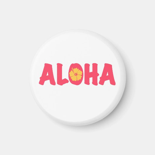Aloha Magnet Magneet (Voorkant)