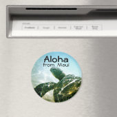 Aloha Maui Zee Schildpad Magneet (Insitu (Vaatwasser))