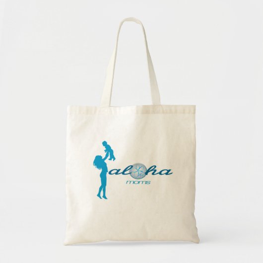 Aloha Moms Canvas tas (Voorkant)