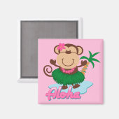 Aloha Monkey Magnet (Recto/Verso)