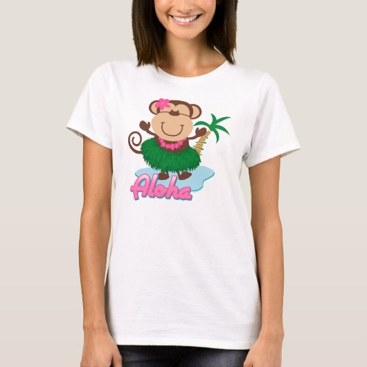 Aloha Monkey Shirt (Voorkant)