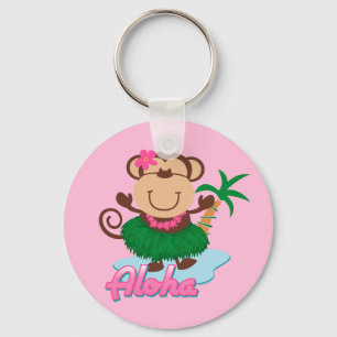 Aloha Monkey Sleutelhanger