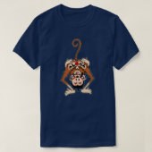 Aloha Monkey Tattoo T-shirt (Design voorkant)