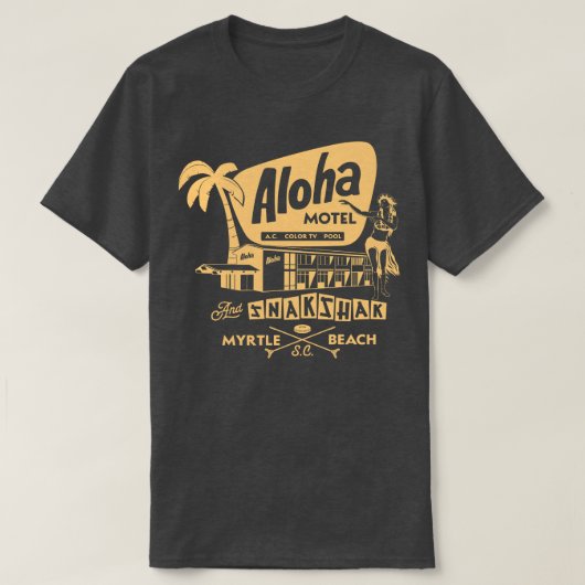 Aloha Motel T-shirt (Design voorkant)