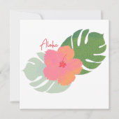Aloha Notecard (Voorkant)
