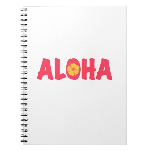 Aloha Notitieboek (Voorkant)
