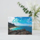 Aloha Ocean Briefkaart (Staand voorkant)