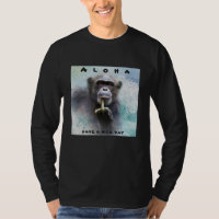 Aloha Offensief Funny Chimpansee Middle Finger