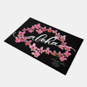 Aloha Orchid Welcome Mat (Schuin)