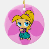 Aloha ornements de fille de danse polynésienne de (Dos)