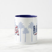 Aloha Palms USA Mugs (Centre)