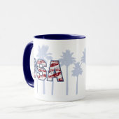 Aloha Palms USA Mugs (Devant gauche)