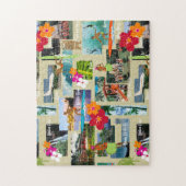 Aloha Paradise Hawaiian Briefkaart Legpuzzel (Verticaal)