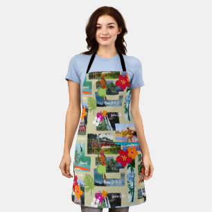 Aloha Paradise Hawaiian  Briefkaart Schort