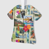 Aloha Paradise Hawaiian Carte Postale Aloha Shirt (devant)