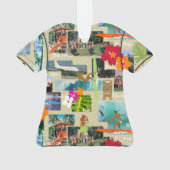 Aloha Paradise Hawaiian Carte Postale Aloha Shirt (dos)