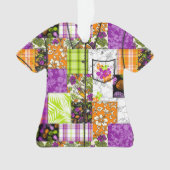 Aloha Patchwork Hawaiian Tropical Aloha Shirt (devant)