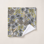 Aloha Patchwork Imprimés tropicaux hawaïens - Neut (Gant de toilette)
