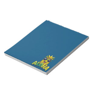 Aloha Pineapple Collectie Blauwgroen Notitieblok