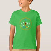 Aloha Pineapple Design - T-shirt de base pour enfa (Devant)