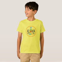 Aloha Pineapple Design - T-shirt de base pour enfa