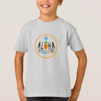 Aloha Pineapple Design - T-shirt de base pour enfa