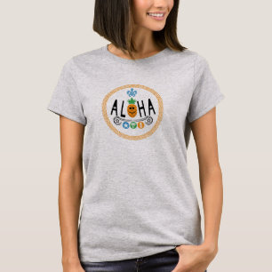 Aloha Pineapple Design - T-shirt de base pour femm