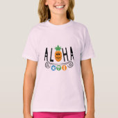 Aloha Pineapple Design - T-shirt de base pour fill (Devant)