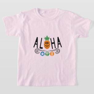 Aloha Pineapple Design - T-shirt de base pour fill