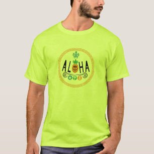 Aloha Pineapple Design - T-Shirt de base pour homm
